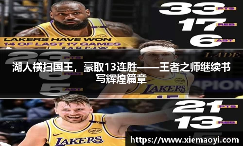 湖人横扫国王，豪取13连胜——王者之师继续书写辉煌篇章